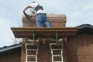 Chimney Repair by Rockn-It Masonry