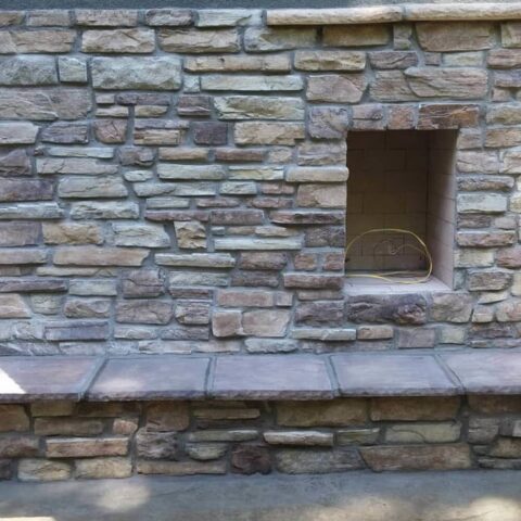 Outdoor Stone Seating