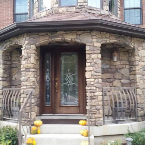 Stone Entryway Design