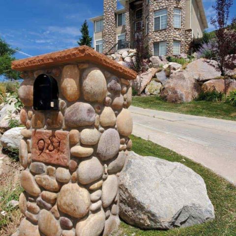 Stone Mailbox