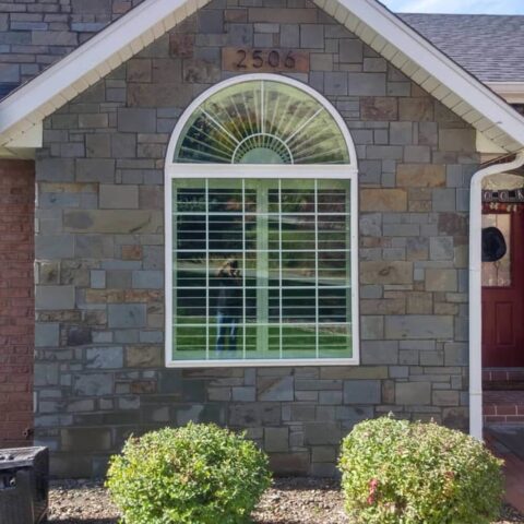 Stone Work On Exterior Home