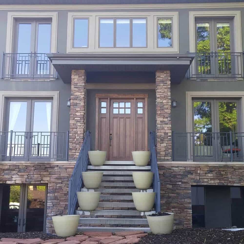 Stone Masonry Entrance