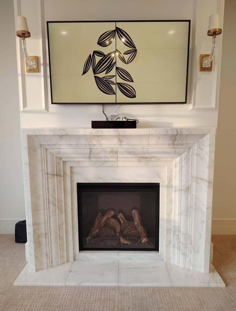 Marble Fireplace