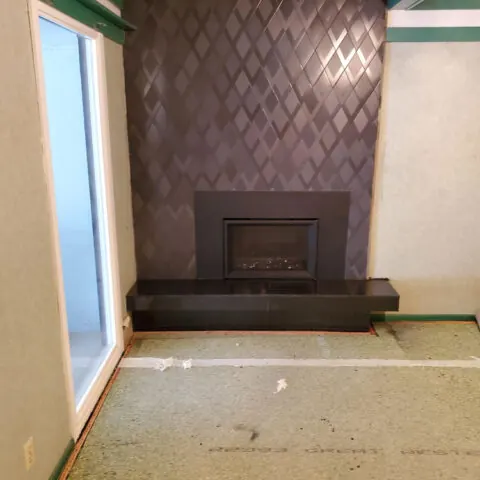 Fireplace Design featuring fireplace masonry or surround work, suitable for warm lifestyle-focused installation content.